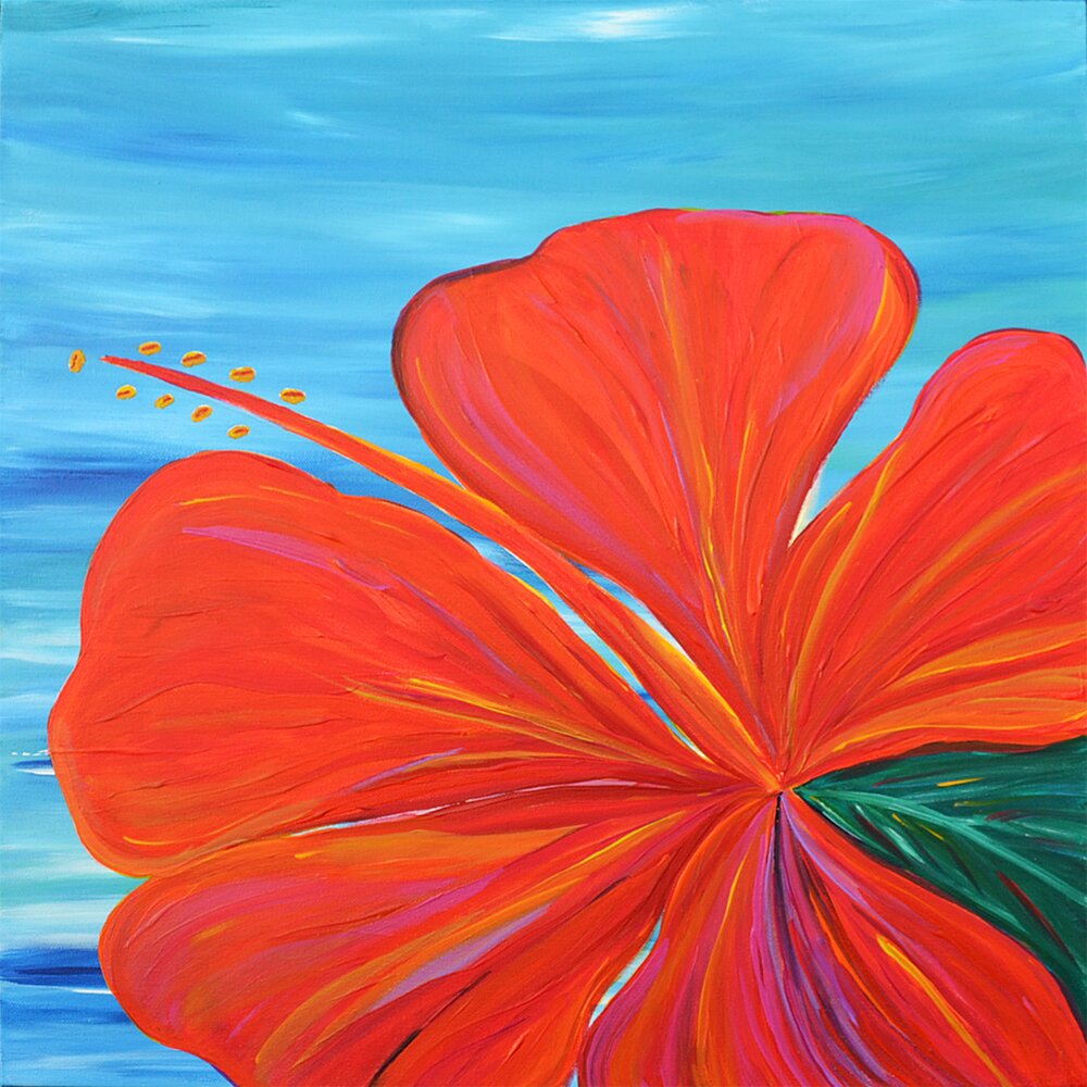 Artist Kathleen Chelle Painting